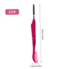NOLITOY 2sets Professional Eyelash and Brow Comb Folding Makeup Tool