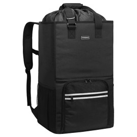 Vorspack Laundry Bag Backpack - Extra Large Laundry Bags with Shoulder Straps Heavy-duty 2 in 1 Laundry Hamper Basket for College Dorm Camp Laundromat Room Essentials - Black