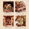 ROKR Cuckoo Clock 3D Wooden Puzzle DIY Model Kit Budding