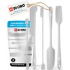 DI ORO Silicone Jar Spatulas for Scraping - Rubber Spatulas