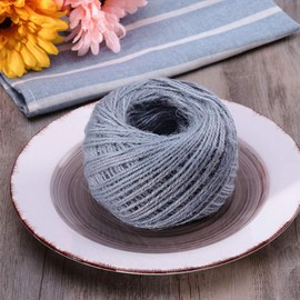 3 Pcs Natural Jute Twine Thick Jute Rope Jute Twine Rope Cotton Rope Macrame Gift Color Rope Macrame Craft Cord Natural Twine Cord Ribbon Burlap Rope Colored Jute Cord Photo Clip