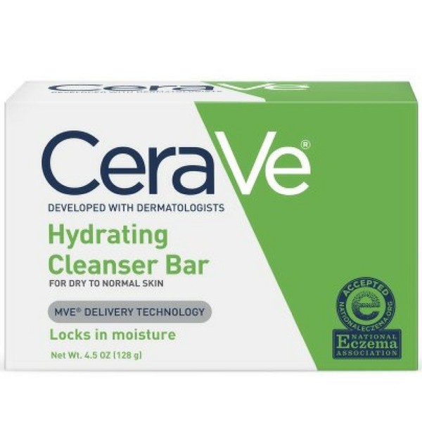 CeraVe Hydrating Cleansing Bar 4.5 oz (Pack of 6)