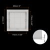 PATIKIL 7x7 inch(165x165mm) Removable Hinged Access Panel, ABS Plumbing Access