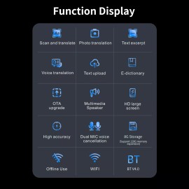 Unbranded/Generic Translator Pen Smart Scan Translation Pen Text Reading Pen 117 Language A9L6