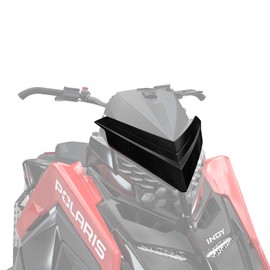 Polaris 2884936-266 Gloss Black Low Windshield Bezel 2023 Indy Switchback 650 850