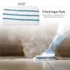 5 Pack Washable Microfiber Steam-Mop Cleaning Pads Compatible with All