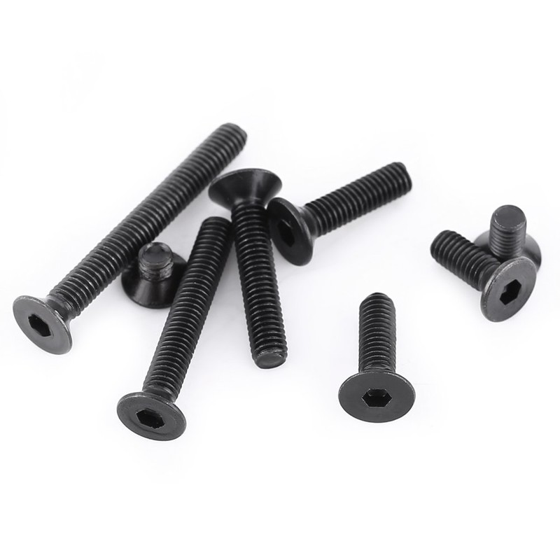 M3 Hex Countersunk Screws, 200 Pcs M3 Countersunk Countersunk Hex