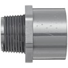 Spears 836 Series PVC Pipe Fitting, Adapter, Schedule 80, 2-1/2"