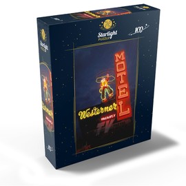 MyPuzzle Neon Sign in Monterey, California, USA - Premium 100 Piece Jigsaw Puzzle for Adults