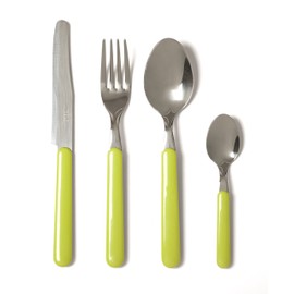 Color Life Cutlery 24 Pieces Fashion Green