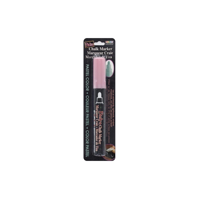 UCHIDA Bistro Chalk Marker Broad Card Blush Pink