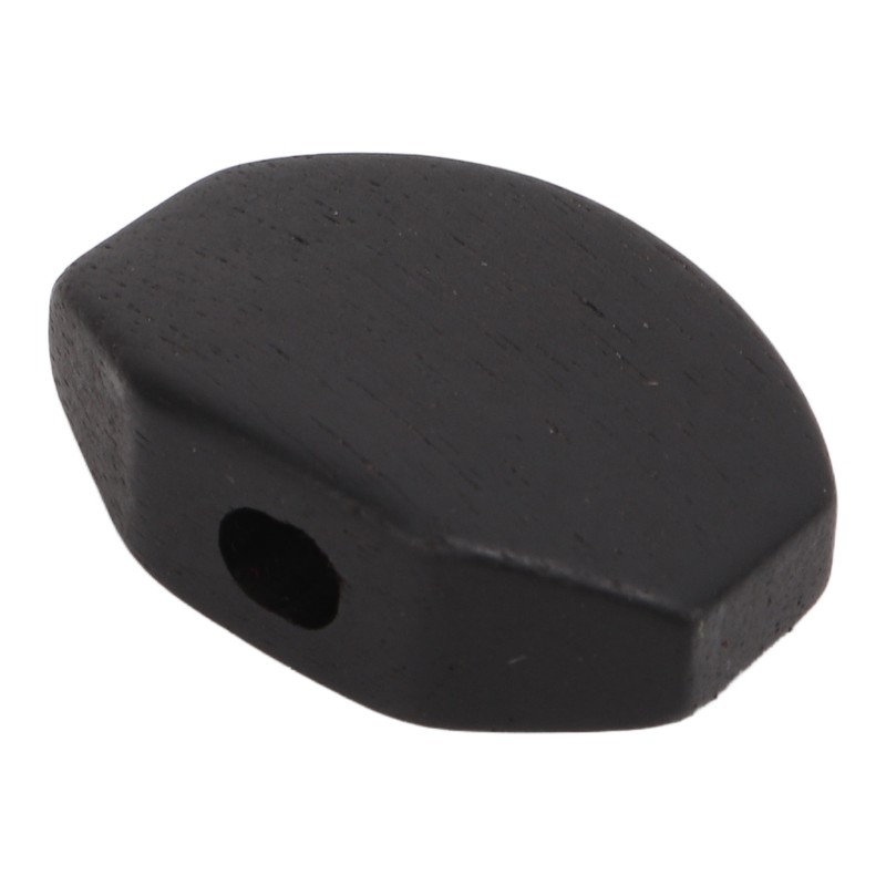6Set Guitar Tuning Peg Buttons Ebony Metal Tuner Machine Head