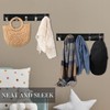 Wesiti 2 Pack Wall Mounted Coat Rack, Floating Door Wall
