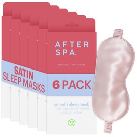Afterspa Satin Sleep Mask, Pack of 6