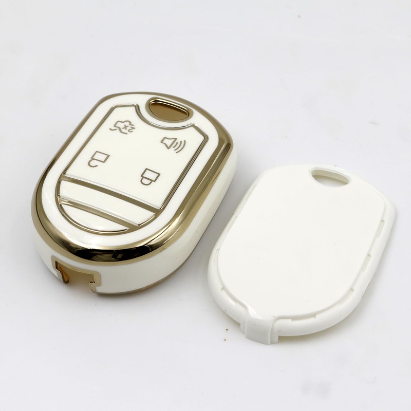 CHQLPBF Key Fob Cover for Ford Edge Escape Expedition Explorer