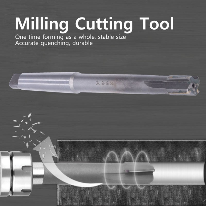 Chucking Reamer Taper Shank Carbide Lathe Machine Milling Cutting Tool
