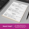 PrintPPS Custom 8.5" x 7" (3 Per Page) Carbonless NCR Books in 2-Part Duplicate Invoices, Receipts, Work Orders, Sales Orders, Purchase Orders, Estimates, Quote Forms with Your Company/Business Name (150 Sets)