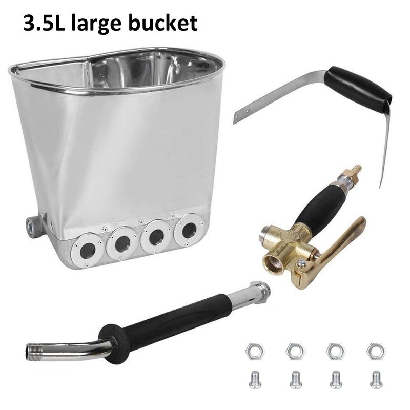 Stucco Sprayer Mortar Spray Gun Concrete Stucco Plaster Sprayer with