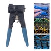 Network Crimper Carbon Steel Head Anti Slip Rubber Handle 8P