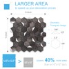 Bainley 10-Sheets Hexagon Peel and Stick Backsplash Tile, Stick on