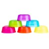 Cuddly Hippo Kids Plastic Dinnerware Set of 24 Multi Color