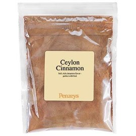 Ceylon Cinnamon Ground By Penzeys Spices 2.4 oz 3/4 cup bag