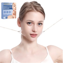 Doyime Small Face Tape (40 Sheets) Face Lift Up Face Tape, Slack Lifting, Nasolabic Line, Ultra Thin, Transparent Face, Strong Fit Type, Inconspicuous, Frosted