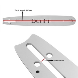 Dunhil 2 Pack 20 inch 063,.325,81dl Chainsaw Chains & 1 Chainsaw Guide Bar Set for Stihl 024 026 026P 028 029 030 031 032 034 036 MS260 MS270 MS271 MS280 MS290
