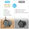 Omyoffice Office Chair Casters, 2" Heavy Duty Caster Wheels Set