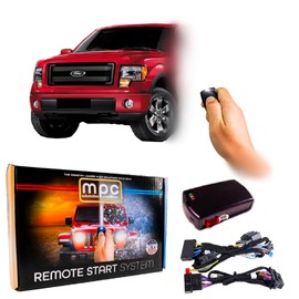 MPC Factory Remote Activated Remote Start Compatible with 2011-2014 Ford F-150 - Plug & Play - Key-to-Start - Gas