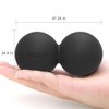 MUEUSS Massage Ball Double Lacrosse Ball Peanut Massage Ball &