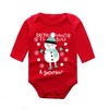 My First Christmas Bodysuit Outfit for Newborn Baby Boys Girls