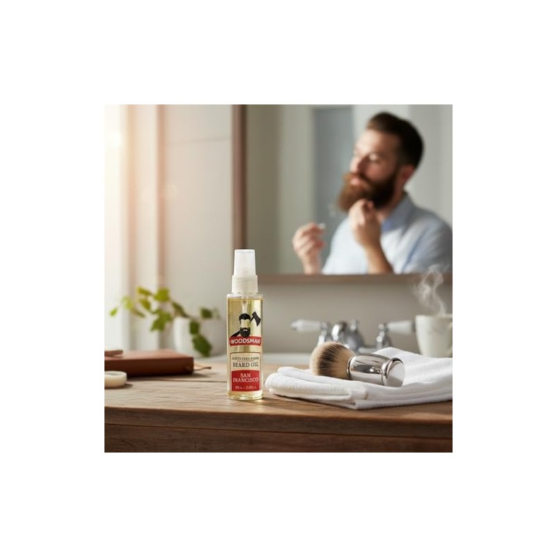 Woodsman - Aceite Para Barba y Bigote 60 ml. (San
