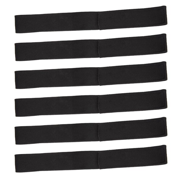 Snwprin 6Pcs Wig Edge Elastic Bands for Wig Lace Melting