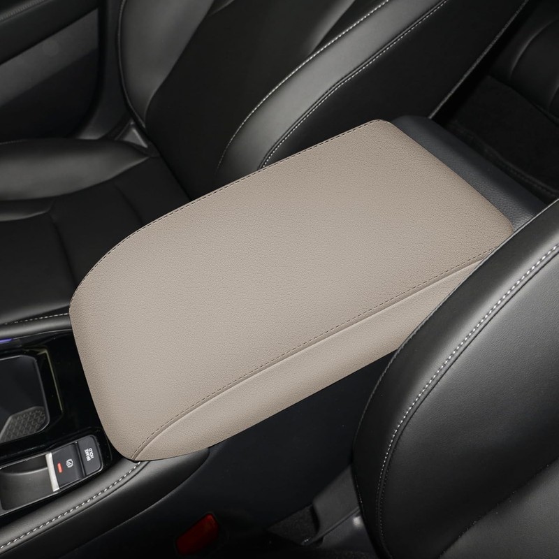 AOMSAZTO Armrest Covers for 2023 2024 Honda Accord Beige