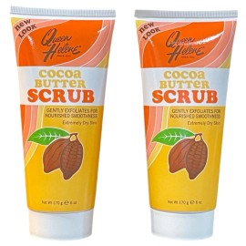 Queen Helene Tube Cocoa Butter Facial Scrub 6oz Extremely Dry Skin New Lot Of 2
