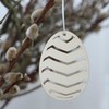 Papierdrachen 12 Wooden Easter Pendants – Reusable Easter Decoration 7