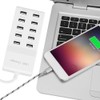 EIMSOAH Power Strip USB Multi Socket 5V 2.4A Intelligent Fast