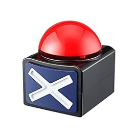 Alnicov 2Pcs Game Buzzer, Alarm Buttons with Sound and Light Game Buzzers Funny Quiz Contest Answer Button Game Show Party Props for Adult Family Feud Game