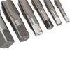 6Pcs NPT Pipe Tap Set Thread HSS for Plumber Industrial