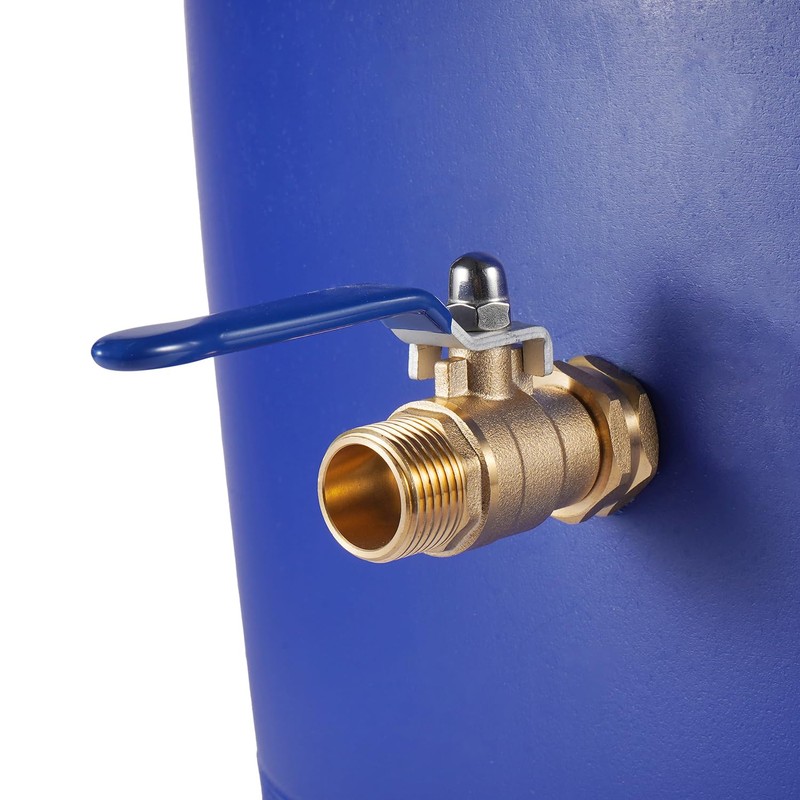 BILAL Heavy Duty Garden Hose Shut Off Valve with Long