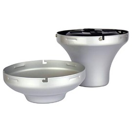 Fanimation SCK1-52SLW Wet Rated Ceiling Fan Sloped Ceiling Kit - Silver