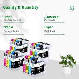 GREENSKY LC223 LC 223 Cartridges Compatible with Brother LC223 LC223 XL for Printer Cartridges Brother MFC-J5320DW DCP-J4120DW MFC-J4420DW MFC-J480DW MFC-J4620DW DCP-J562DW MFC-J4625DW MFC-J680DW