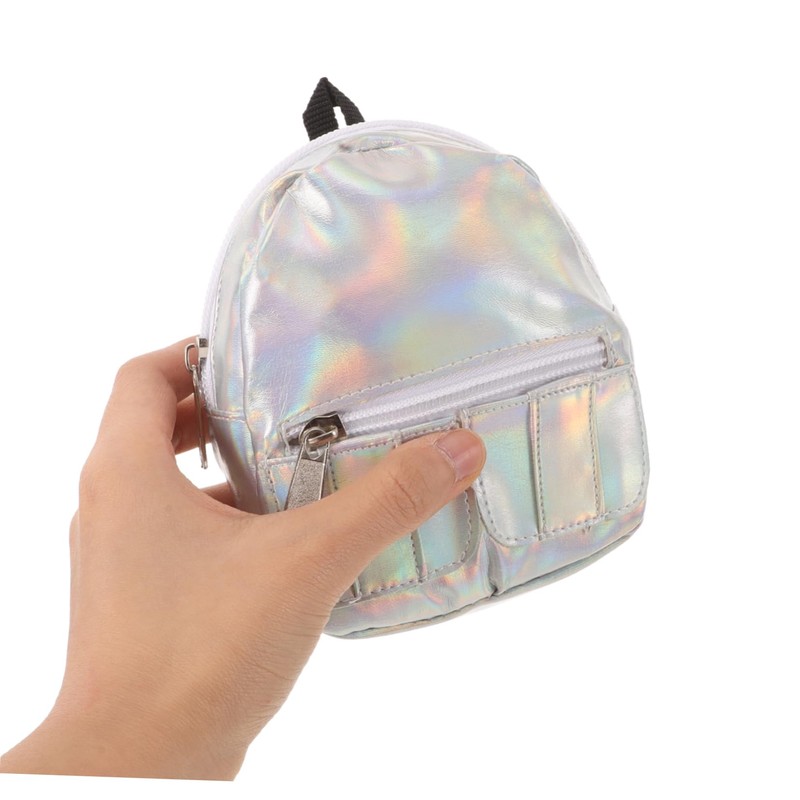 Toyvian Doll Backpack Mini Travel Backpacks for for Purse Backpack
