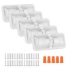 RVZONE 12V Led RV Ceiling 1100 Lumen Double Dome Light