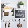 Ziivita Key Holder for Wall - Mail Holder Organizer Wall