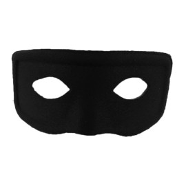 Novelty Giant Black Bandit Zolo Super Hero Villian Eye Mask