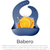 Juego de Platos y Cubiertos para Bebé de Silicona Raganet