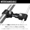 Koei Kasei Resin Double Pipe Clamp Bracket Set 16mm 75L