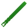 TAGKRAFTERS 9" x 1" Green - 1,000 Pcs - Plastic